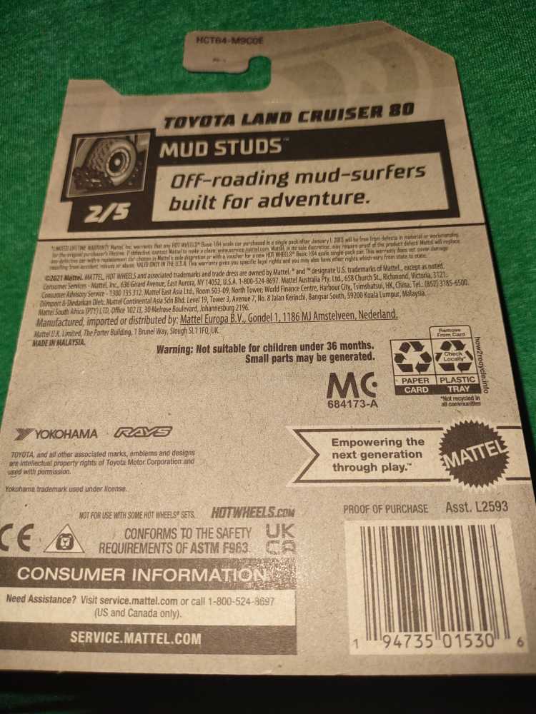 Toyota Land Cruiser 80  action figure collectible - Main Image 2