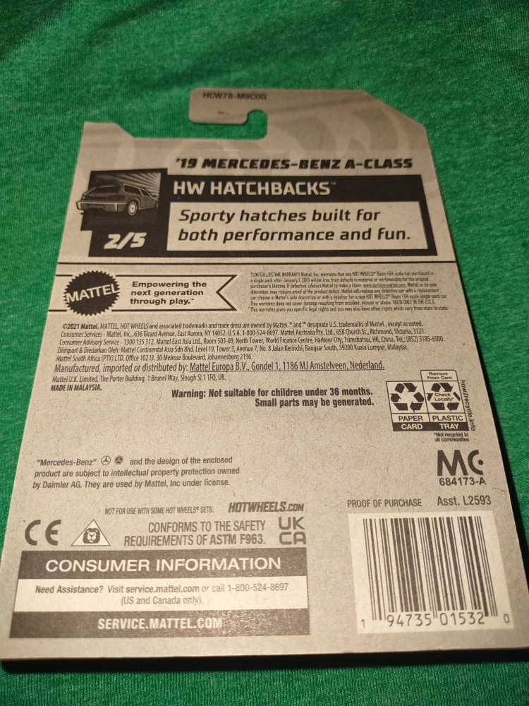 Mercedes-Benz A-Class ’19  action figure collectible - Main Image 2