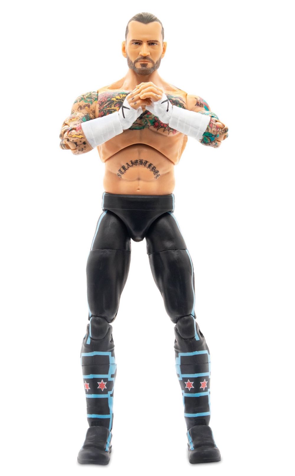 CM Punk (AEW Unmatched Series 4 Target Exclusive #25) - Jazwares (AEW - Unmatched) action figure collectible [Barcode 191726431275] - Main Image 3