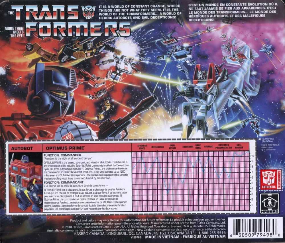 Optimus Prime Wal-Mart  - Hasbro (Reissue) action figure collectible - Main Image 3