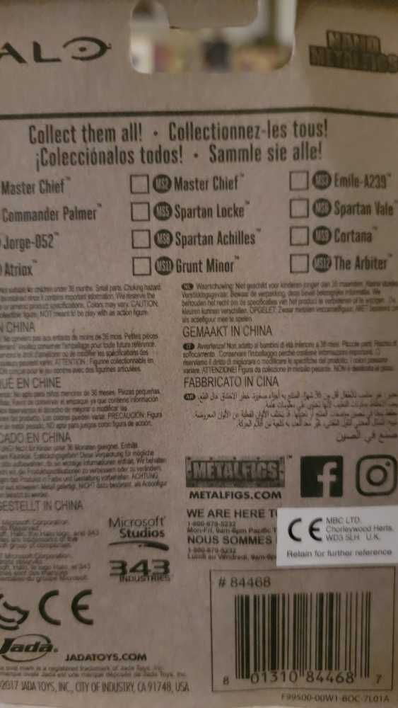 HALO - JADA TOYS, Inc. (Jorge-052) action figure collectible [Barcode 801310844687] - Main Image 3