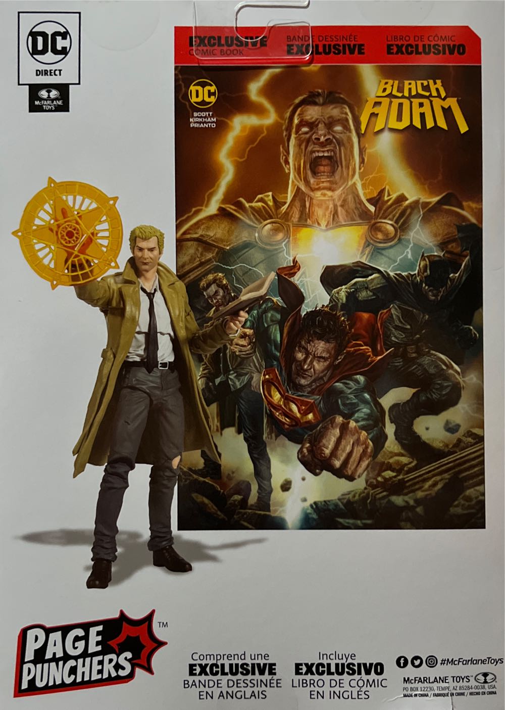 John Constantine - McFarlane (Page Punchers) action figure collectible [Barcode 787926159042] - Main Image 2