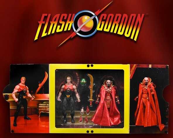 Neca Flash Gordon & Ming The Merciless 2-Pack (Walmart Exclusive) - Neca/Reel Toys (NECA Flash Gordon) action figure collectible [Barcode 634482426111] - Main Image 3