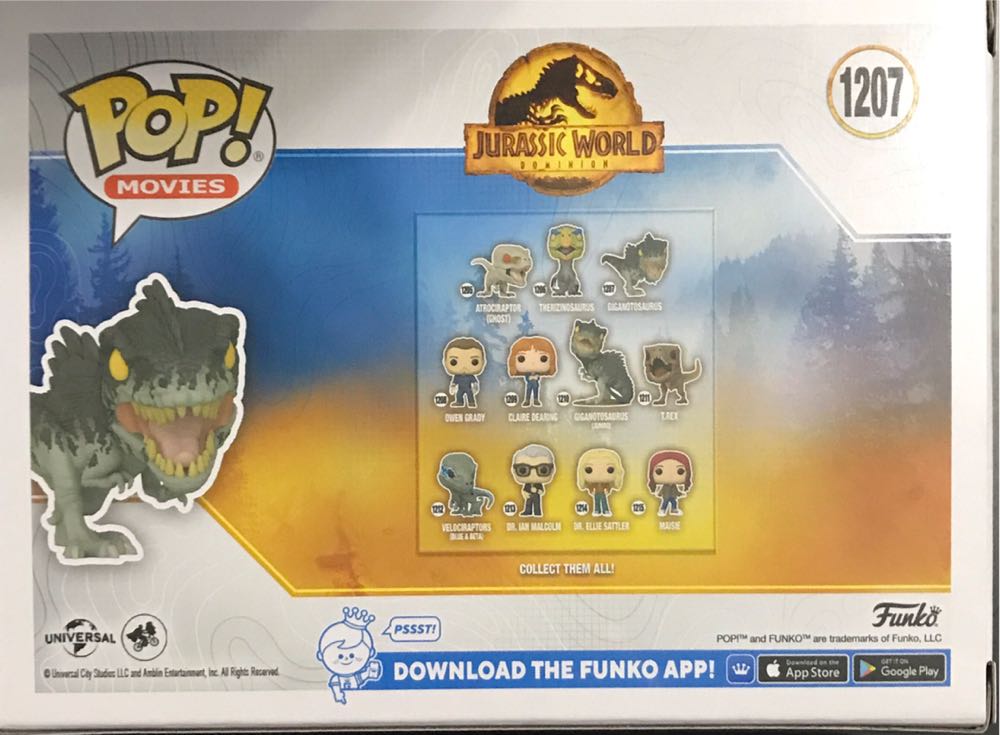 Jurassic World 1207: Dominion Giganotosaurus   action figure collectible [Barcode 889698552943] - Main Image 3
