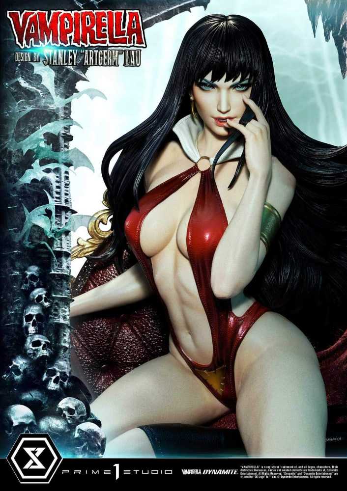 Vampirella, Stanley "Artgerm” Lau, Regular Edition (MMVP-01) - Prime 1 Studio action figure collectible - Main Image 2