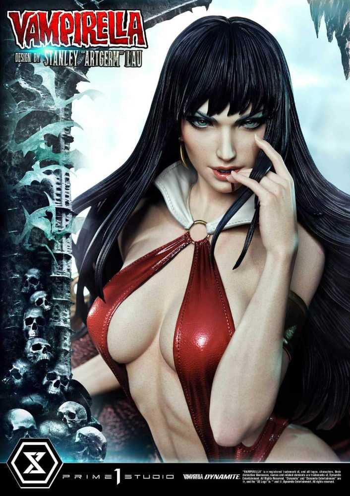 Vampirella, Stanley "Artgerm” Lau, Regular Edition (MMVP-01) - Prime 1 Studio action figure collectible - Main Image 3