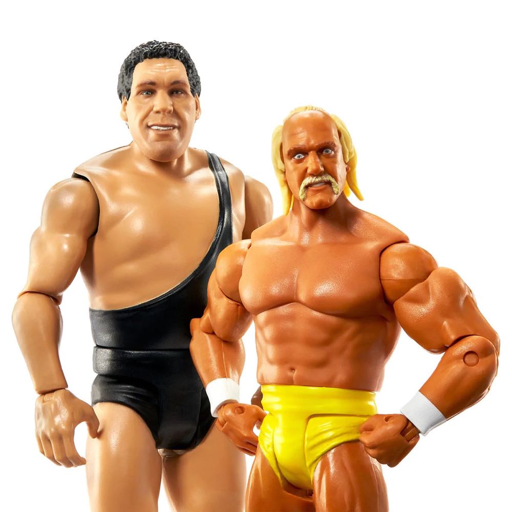 WWE Mattel Championship Showdown Series 10 Andre The Giant vs Hulk Hogan - Mattel (WWE Championship Showdown) action figure collectible [Barcode 194735027668] - Main Image 2