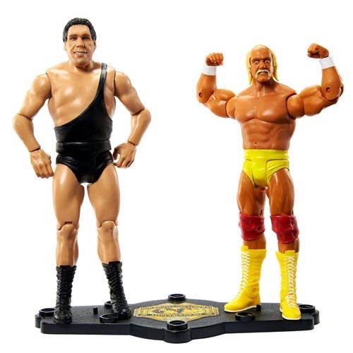 WWE Mattel Championship Showdown Series 10 Andre The Giant vs Hulk Hogan - Mattel (WWE Championship Showdown) action figure collectible [Barcode 194735027668] - Main Image 4