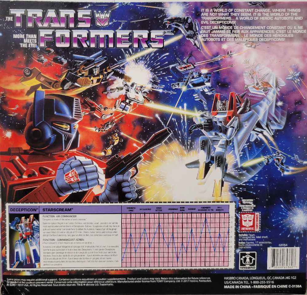 Starscream Wal-Mart  - Hasbro (Reissue) action figure collectible - Main Image 4