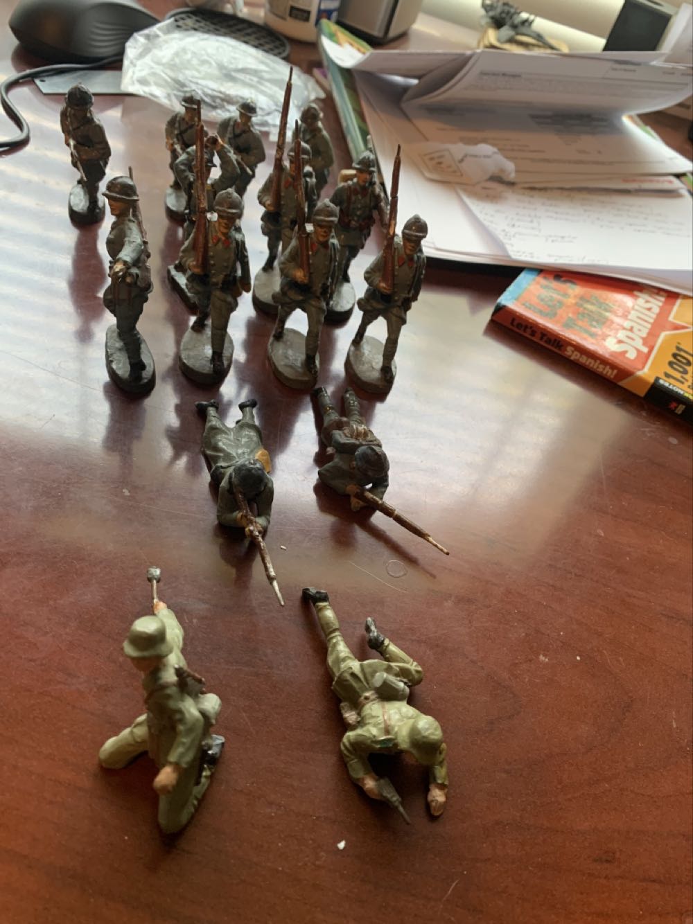 Elastolin French Attacking  - Mixed (French) action figure collectible - Main Image 2