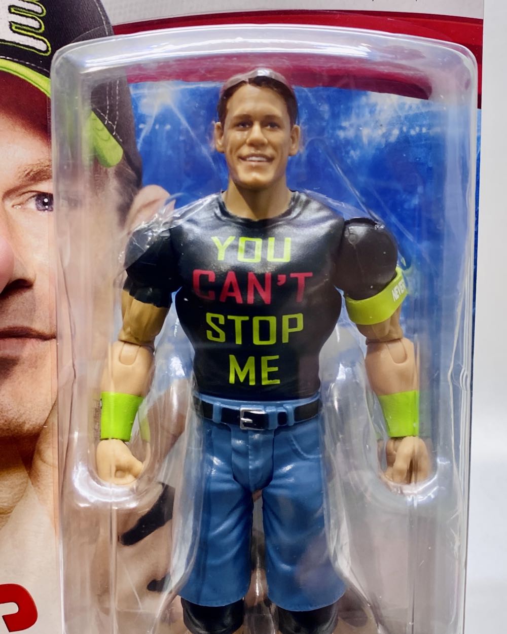 WWE John Mattel John Cena Wwe Mattel Wwe Basic Top Picks Must Have Superstars New In Pack 6” Must  action figure collectible [Barcode 887961914733] - Main Image 4