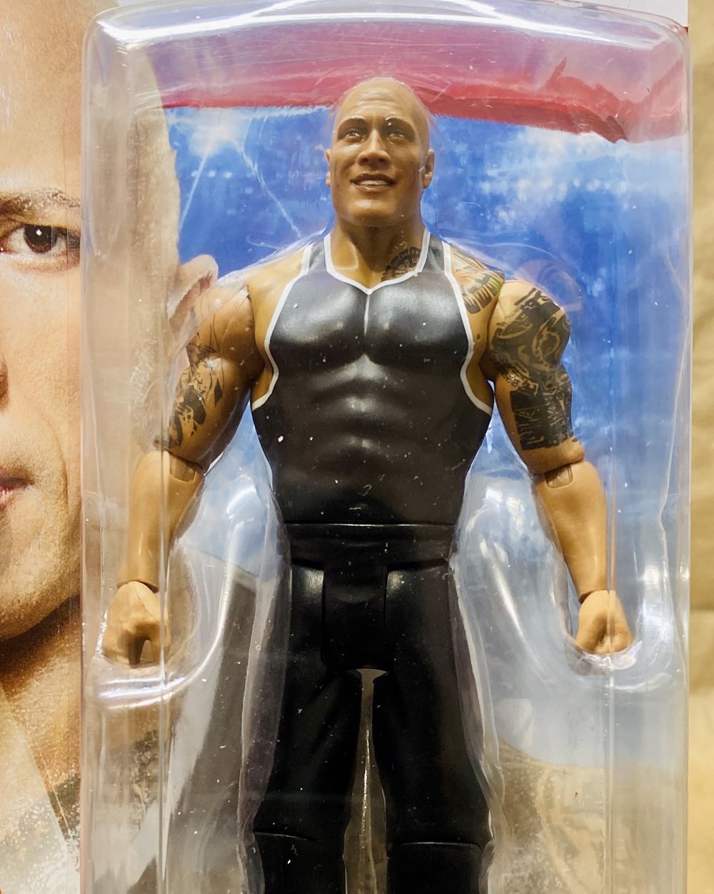 Wwe Top Picks The Rock Action Figure 6-in Posable Collectible & Gift For Ages 6 Years Old & Up  action figure collectible [Barcode 887961914764] - Main Image 4
