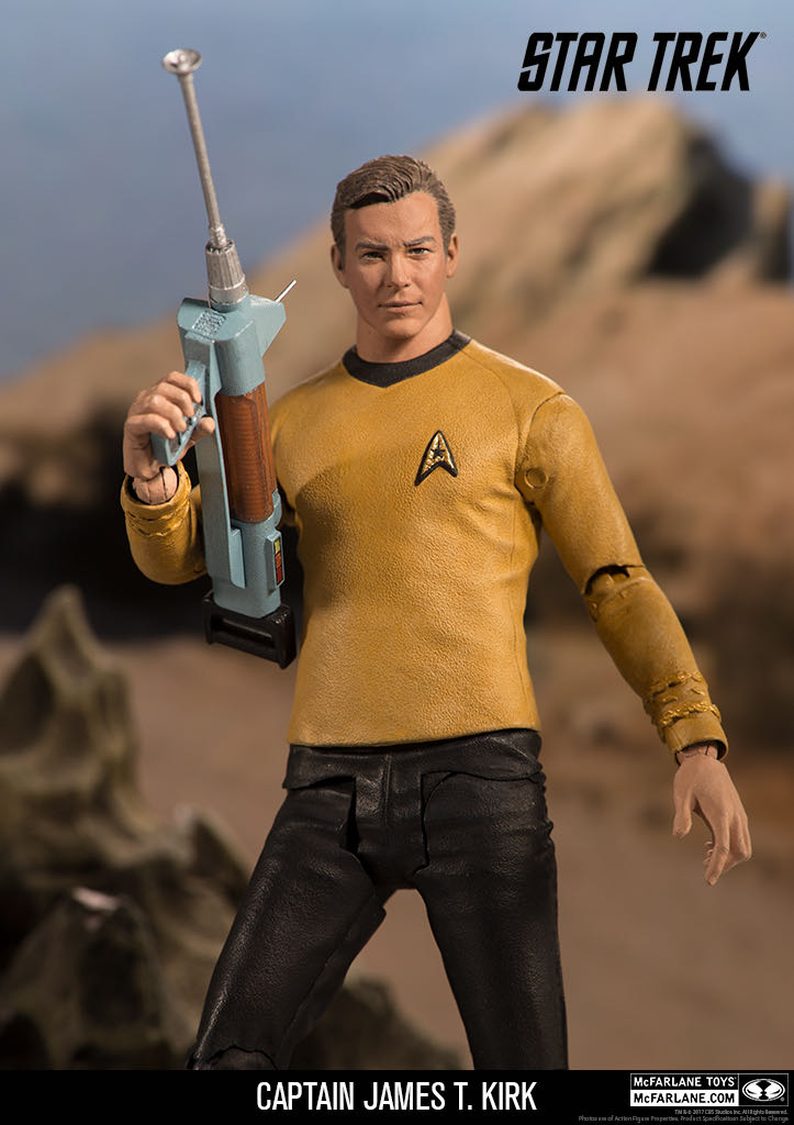 Captain James T. Kirk - McFarlane Toys (Star Trek The Original Series) action figure collectible - Main Image 2