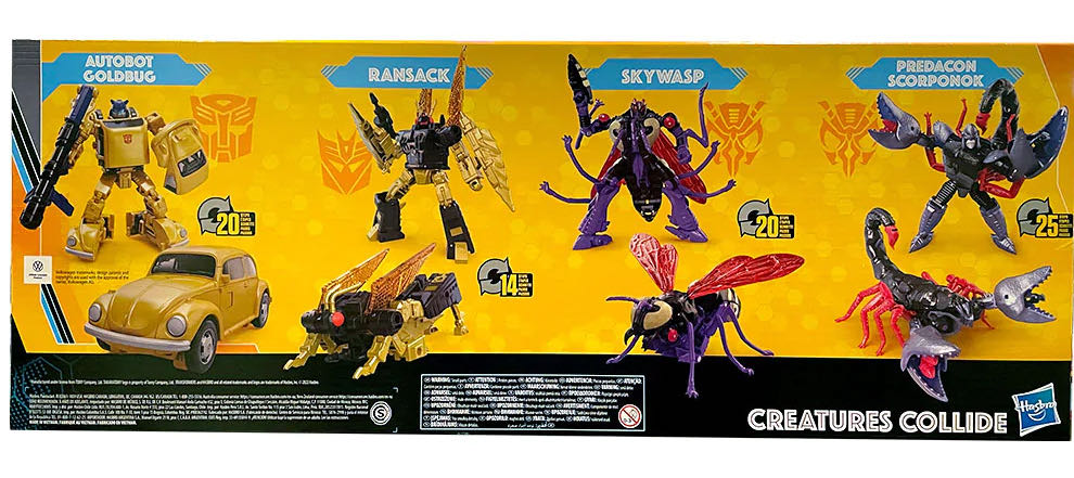 Transformers Legacy | Ransack & Goldbug (Creatures Collide) - Hasbro (Transformers Legacy) action figure collectible [Barcode 5010994154356] - Main Image 3
