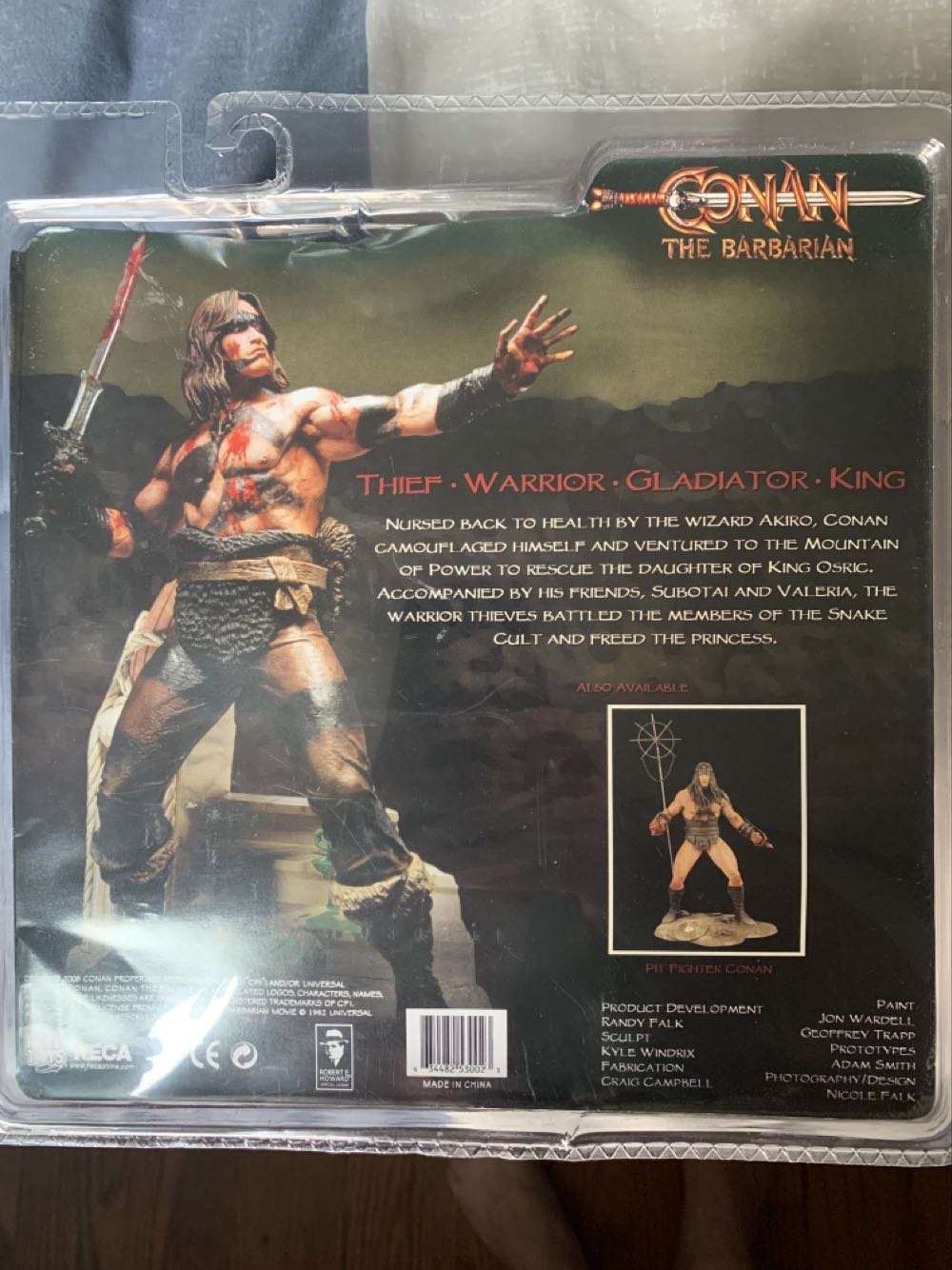 Conan The Barbarian War Paint Conan - Neca/Reel Toys (Reel Toys NECA) action figure collectible [Barcode 634482530023] - Main Image 2
