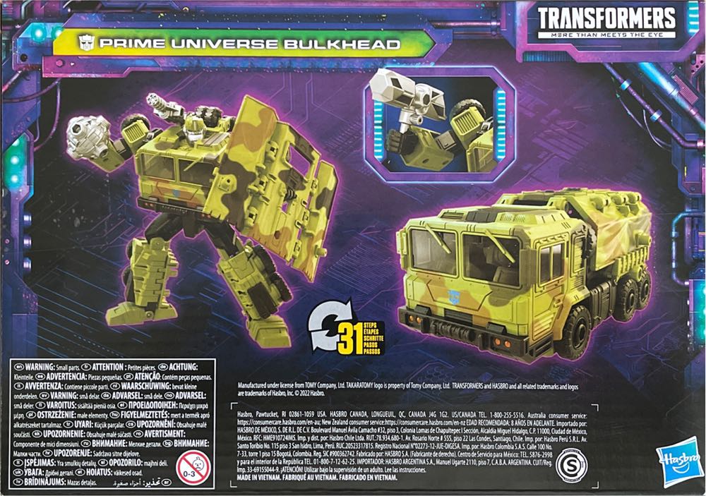 Wreck ‘N Rule - Bulkhead - Hasbro (Transformers Legacy) action figure collectible [Barcode 5010994145866] - Main Image 4