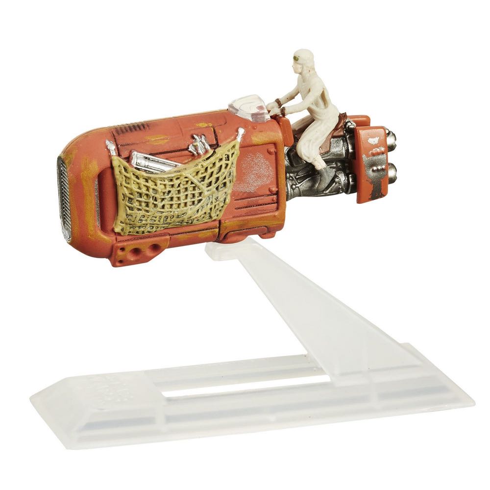Rey Speeder (jakku) - Hasbro (Star Wars Titanium Serie Vehicle) action figure collectible [Barcode 630509383313] - Main Image 2