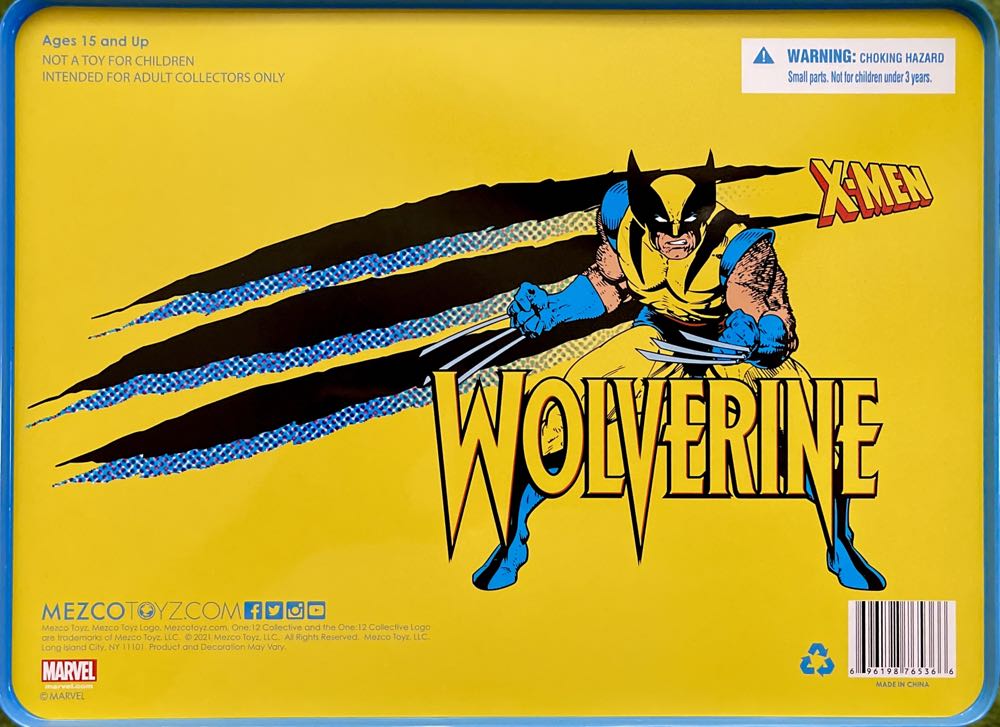 Mezco One:12 Wolverine (Deluxe) - Mezco Toyz (Marvel X-Men) action figure collectible [Barcode 696198765366] - Main Image 2