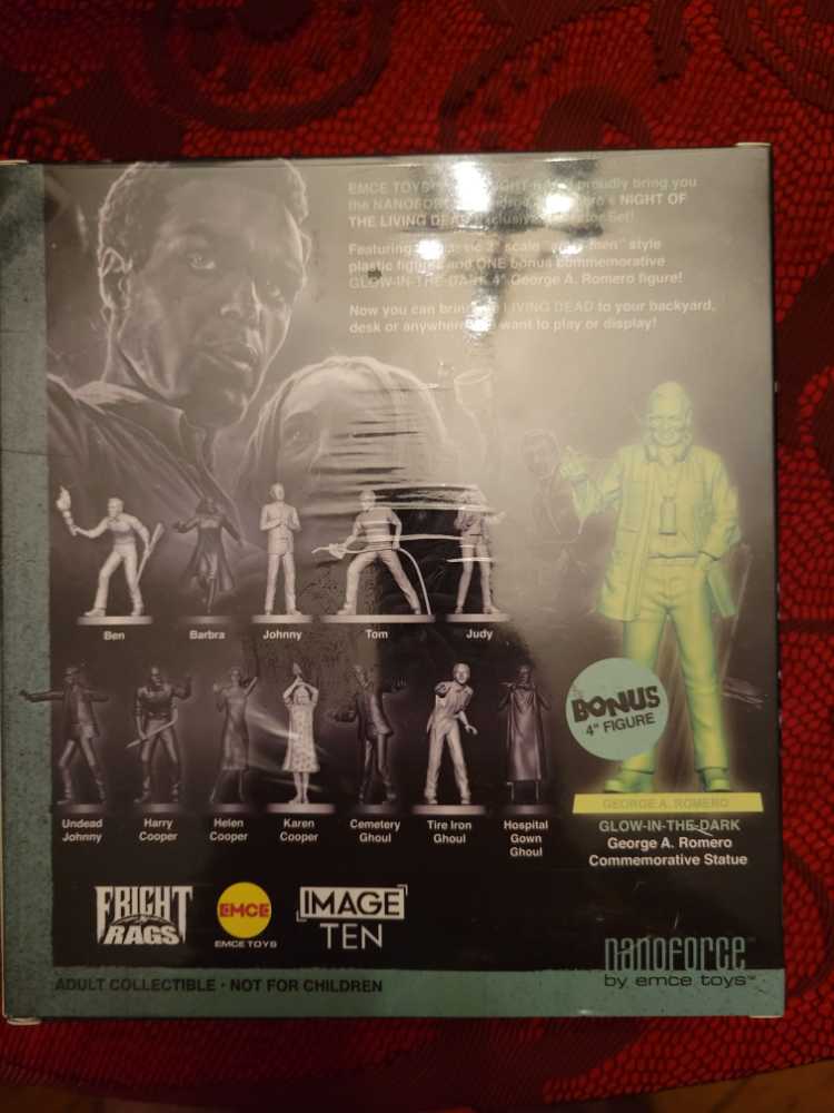 Night Of The Living Dead Platic "Army Men” Style - Emce Toys (Night of the Living Dead) action figure collectible [Barcode 814034016131] - Main Image 2