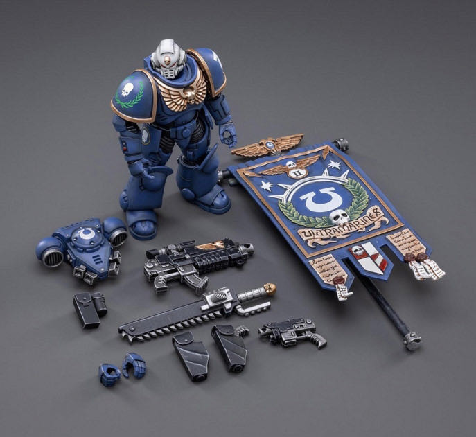 Ultramarines - Primaris Ancient Posca - Joy Toy (Warhammer 40K) action figure collectible - Main Image 2