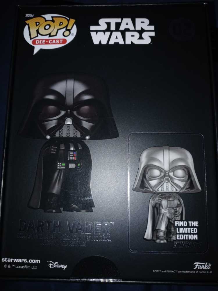 #02 Darth Vader - Funko (Star Wars) (Funko Pop!) action figure collectible [Barcode 889698632188] - Main Image 2