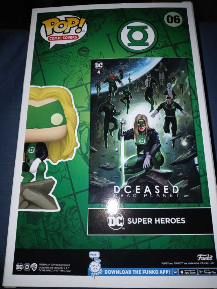 Funko Pop Comic Cover DC’s Green Lantern #06 - Funko (Comic Covers) (Comic Covers (Green Lantern)) action figure collectible [Barcode 889698640695] - Main Image 2