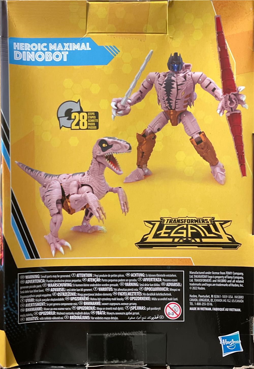 Transformers Legacy: Heroic Maximal Dinobot - Hasbro / Takara Tomy (Transformers Legacy) action figure collectible [Barcode 5010994145842] - Main Image 4