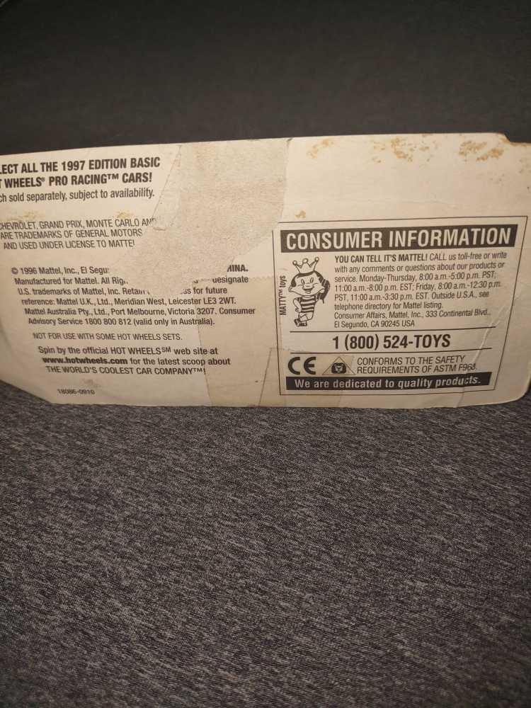 Nascar Spam 1997  action figure collectible - Main Image 2