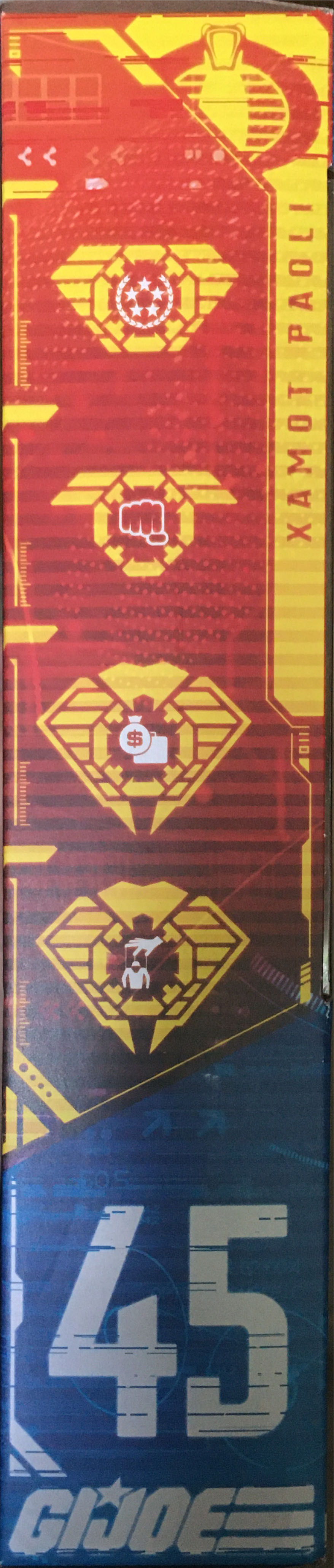 Xamot Paoli #45 - Hasbro (G.I. Joe) action figure collectible [Barcode 5010993949540] - Main Image 2