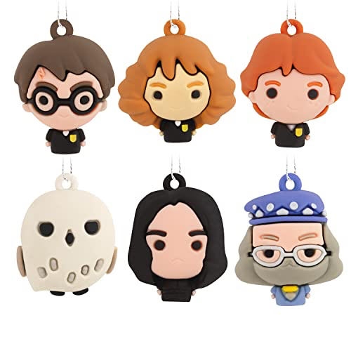 Hallmark Harry Potter And Friends Miniature Christmas Ornaments Set Of 6  action figure collectible [Barcode 763795713066] - Main Image 1