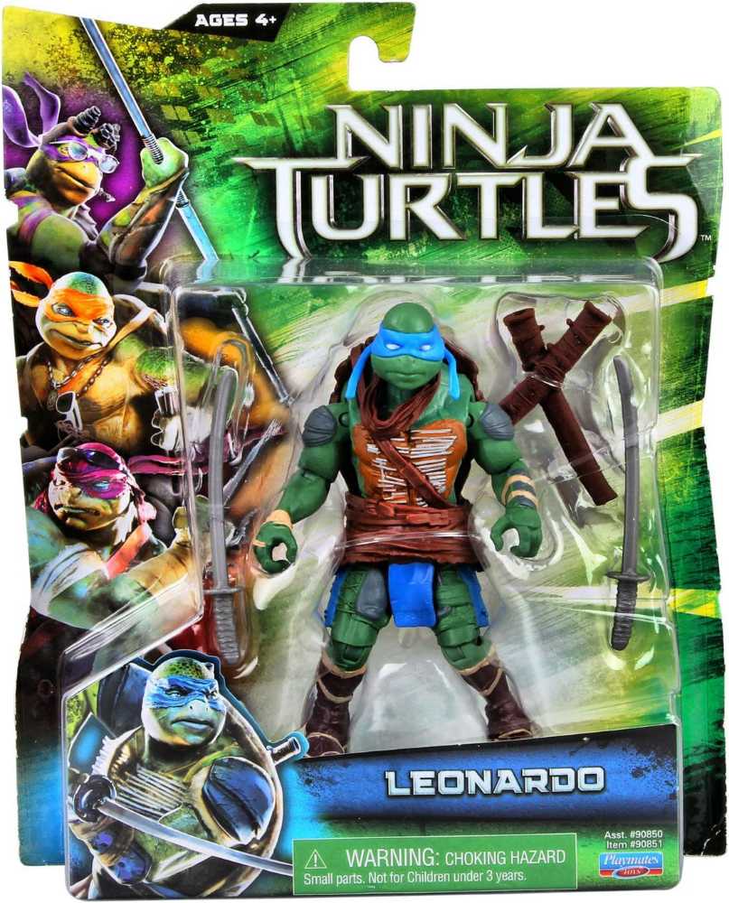 TMNT Leonardo - Playmates Toys (Ninja Turtles Movie) action figure collectible - Main Image 2