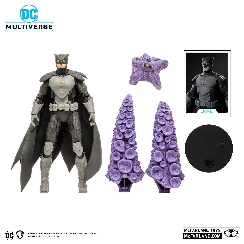 DC Multiverse Crime Syndicate Series OWLMAN ( Target Exclusive ) - Mcfarlane (DC Multiverse) action figure collectible - Main Image 4