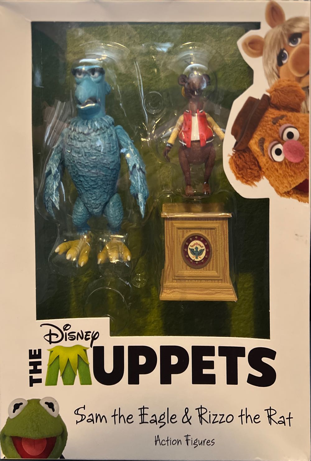Muppets  - Sam The Eagle & Rizzo The Rat - Diamond Select Toys (The Muppets) action figure collectible [Barcode 699788814833] - Main Image 2