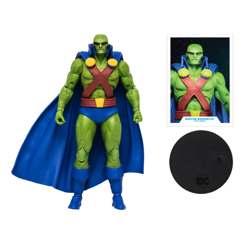 Martian Manhunter Dc Comics Tm15253 Action Figure - McFarlane Toys (DC Multivers Gold Label) action figure collectible [Barcode 787926152531] - Main Image 2