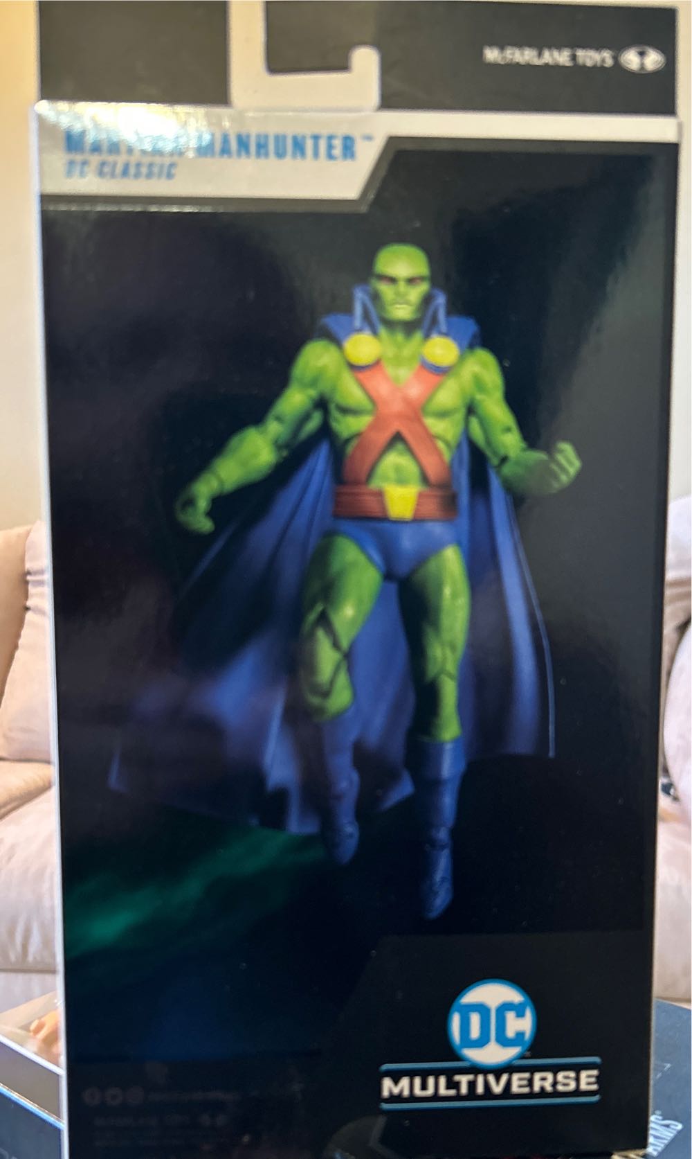 Martian Manhunter Dc Comics Tm15253 Action Figure - McFarlane Toys (DC Multivers Gold Label) action figure collectible [Barcode 787926152531] - Main Image 3