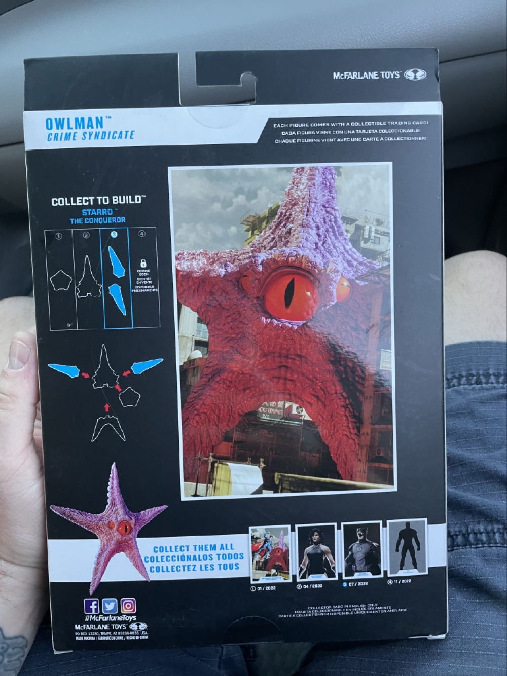 Owlman - McFarlane (Crime Syndicate) action figure collectible [Barcode 787926154498] - Main Image 3