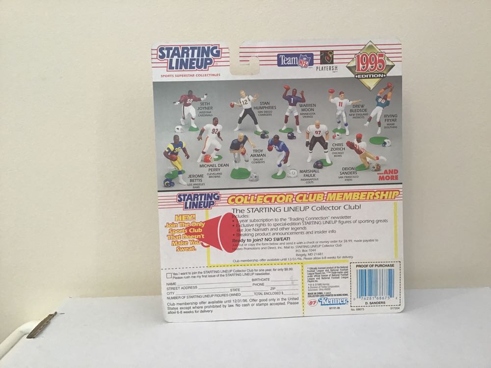 Deion Sanders - Kenner action figure collectible - Main Image 2