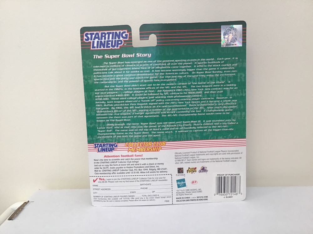 John Elway - Kenner action figure collectible - Main Image 2