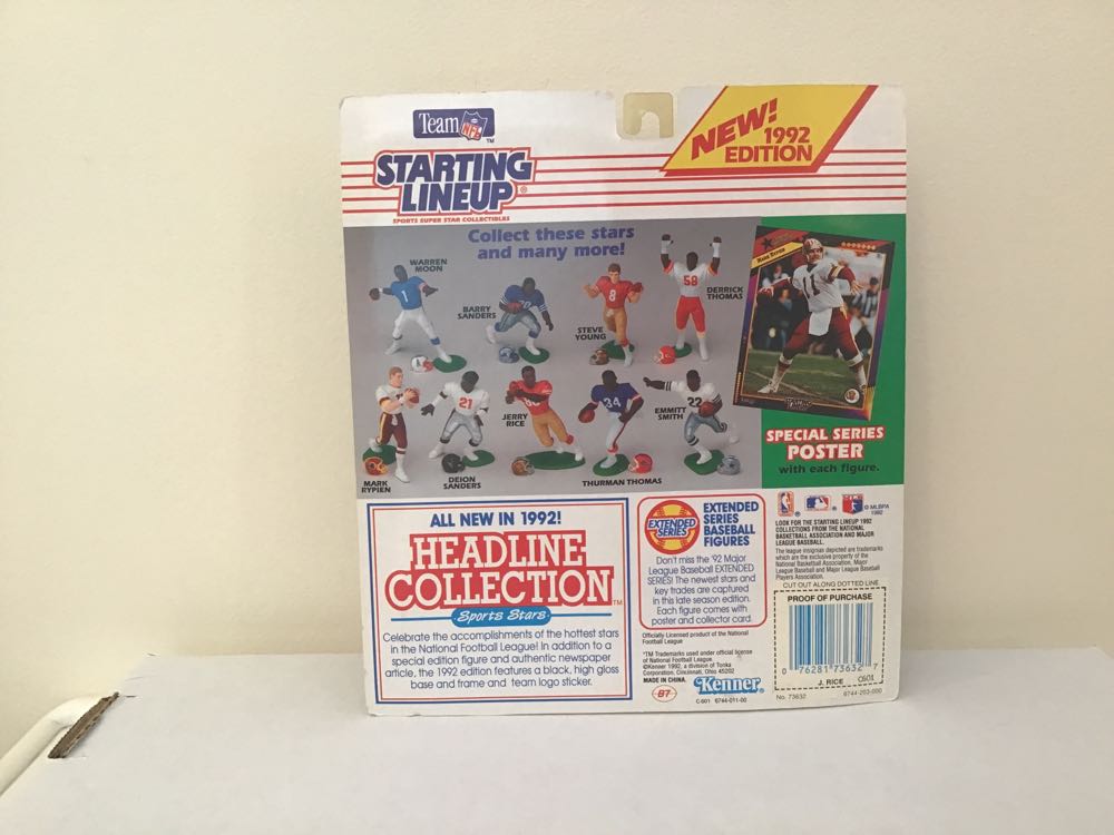 Jerry Rice - Kenner action figure collectible - Main Image 2