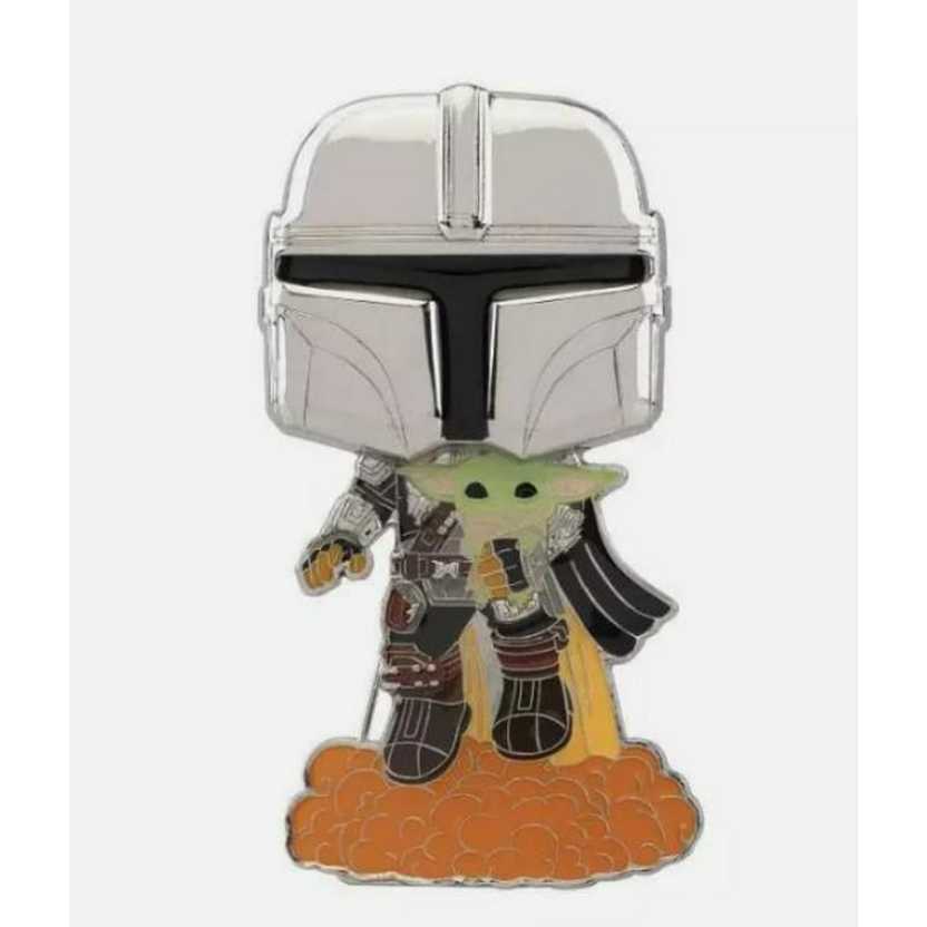 Mandalorian With Grogu - Funko (Funko Pop Pins) action figure collectible [Barcode 671803399549] - Main Image 2