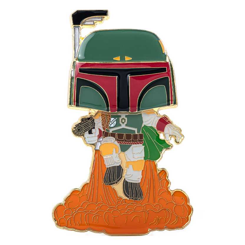 #09 Boba Fett   (Funko Pop Pins) action figure collectible [Barcode 671803318427] - Main Image 3