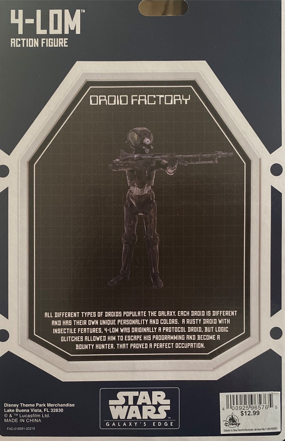 4-LOM  (Droid Depot) action figure collectible - Main Image 2