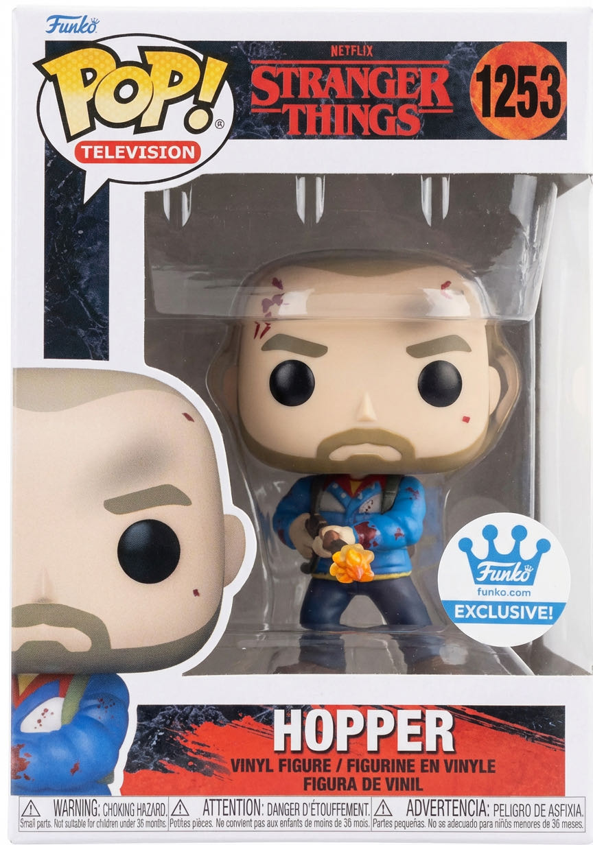 Stranger Things - 1253 Hopper Flame  action figure collectible [Barcode 889698623872] - Main Image 2