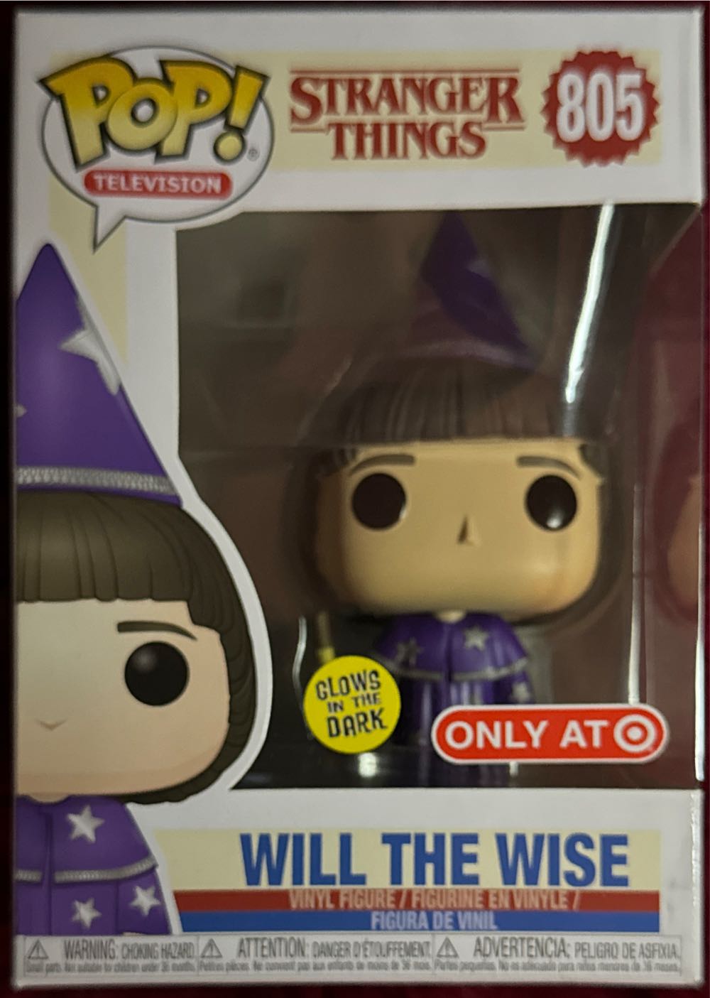 Will The Wise GID (Target Exclusive) - Funko (Stranger Things) action figure collectible [Barcode 889698429887] - Main Image 2