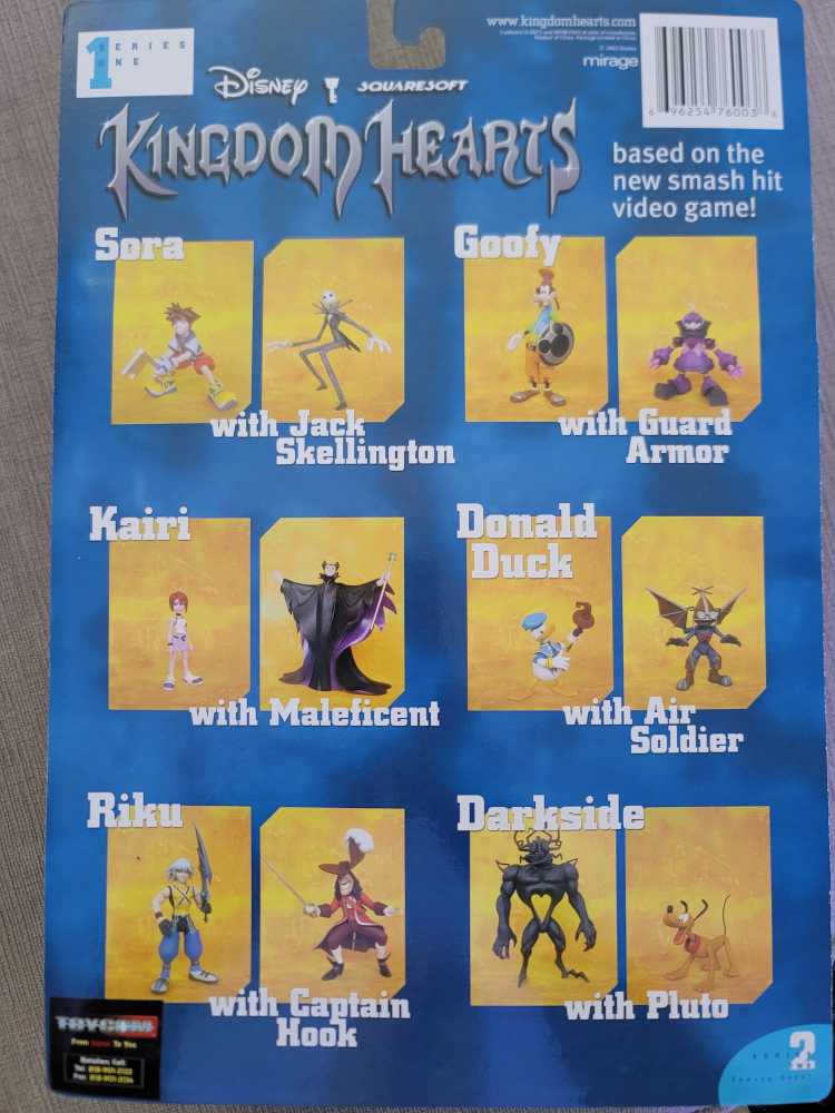 Kairi & Maleficent - Mirage (Kingdom Hearts) action figure collectible [Barcode 696254760038] - Main Image 2