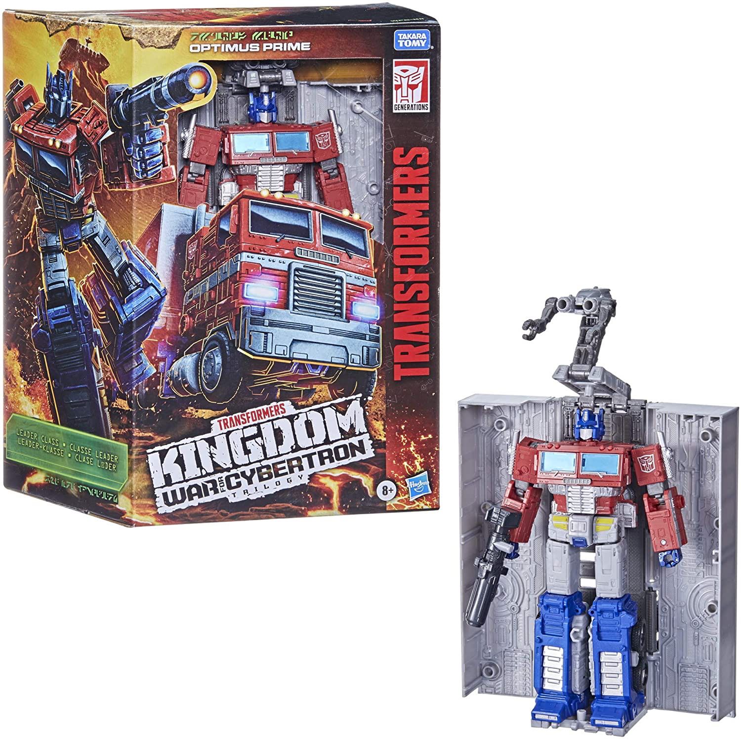 Optimus Prime (WFC-K11 Leader Class) - Takara Tomy (Transformers Generations War for Cybertron: Kingdom) action figure collectible - Main Image 3