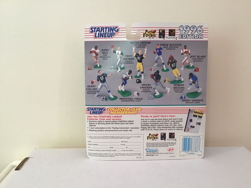 Troy Aikman - Kenner action figure collectible - Main Image 2