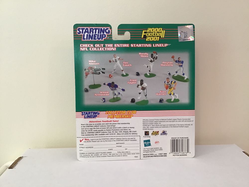 Peyton Manning - Kenner action figure collectible - Main Image 2