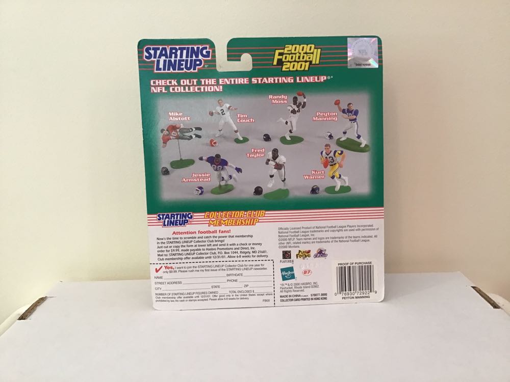 Peyton Manning - Kenner action figure collectible - Main Image 2