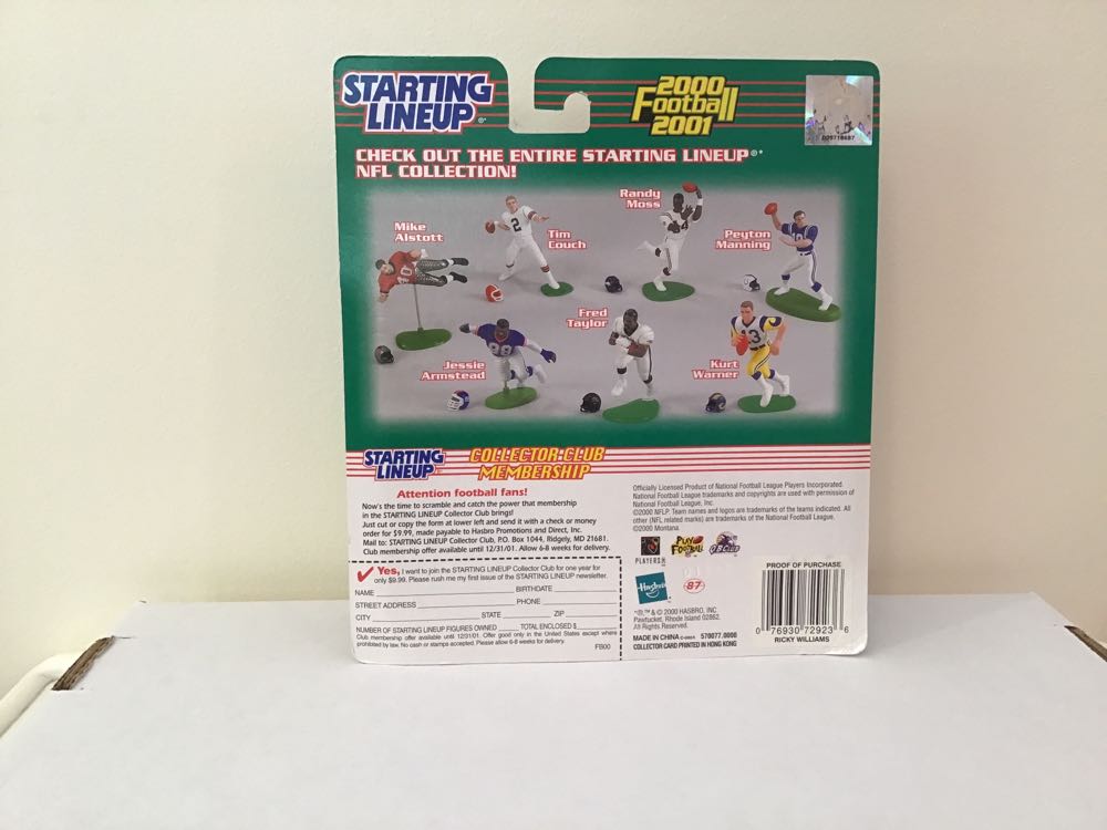 Ricky Williams - Kenner action figure collectible - Main Image 2